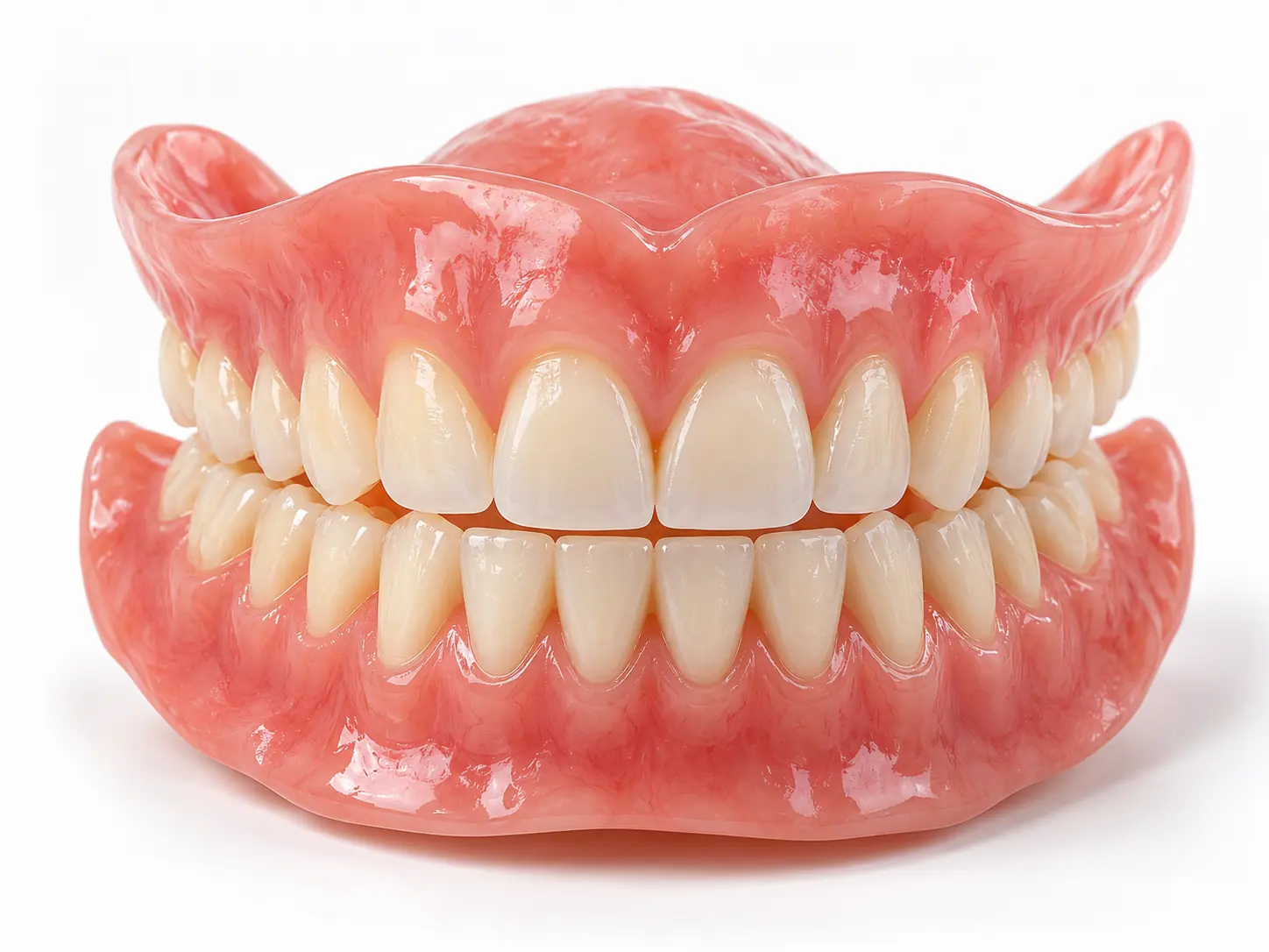 Dental product illustration of complete dentures