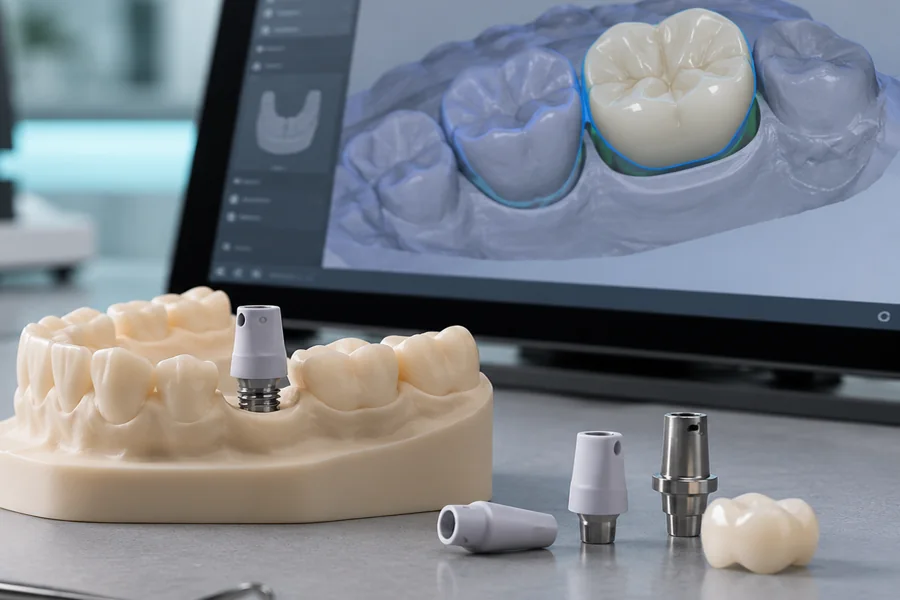 Dental product illustration of Dental CAD Design Support