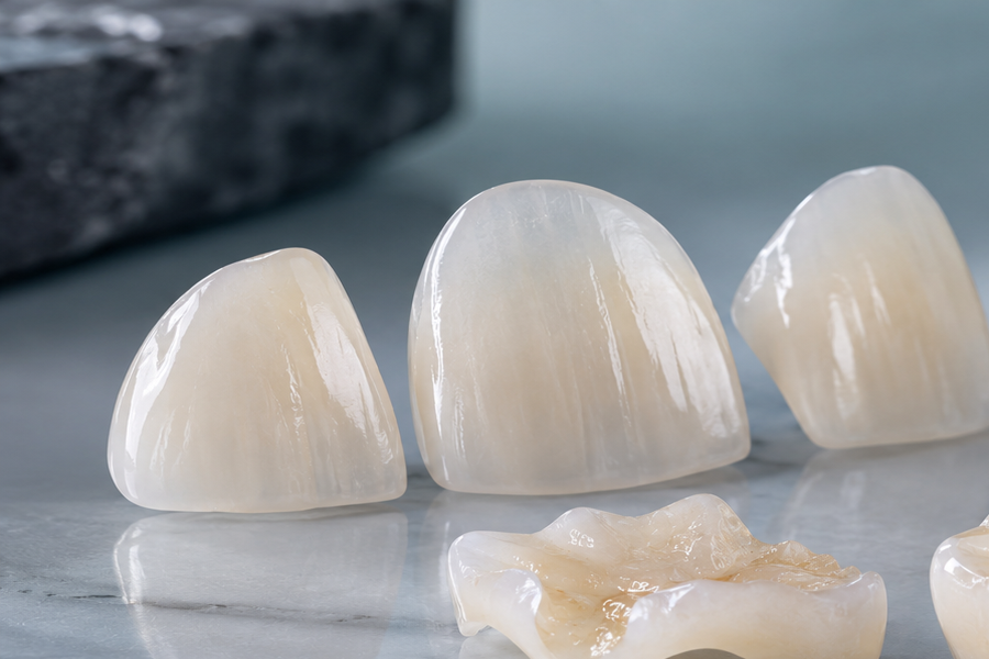Veneers and ceramics