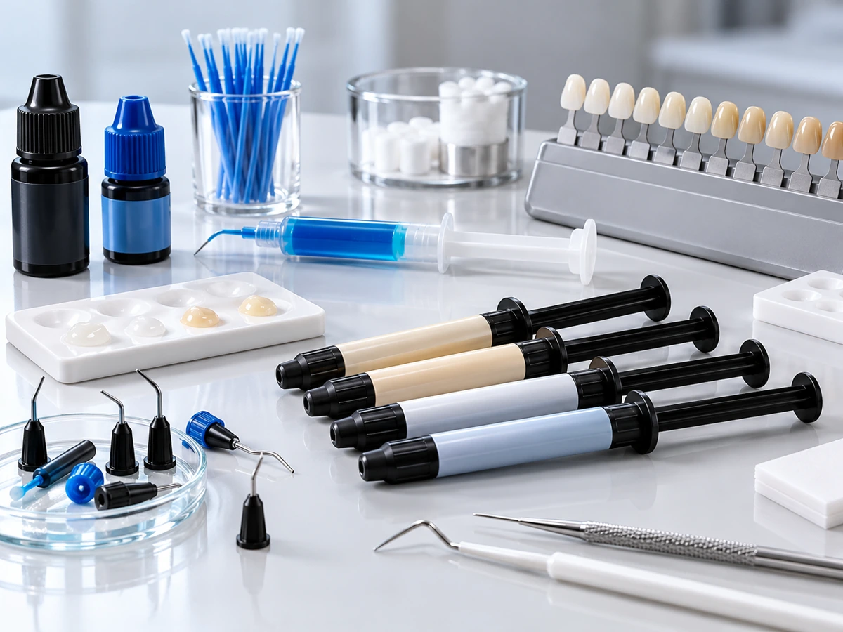 Dental product illustration for Restorative Composites & Adhesives
