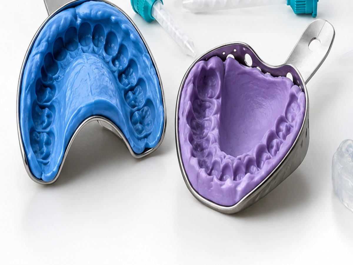 Tray and impression examples