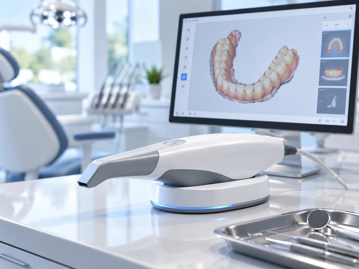 Dental product illustration for Intraoral Scanners